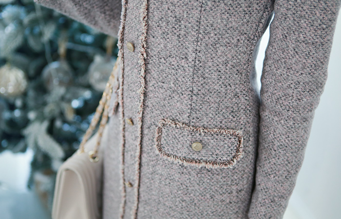 ココボカシツイードワンピース