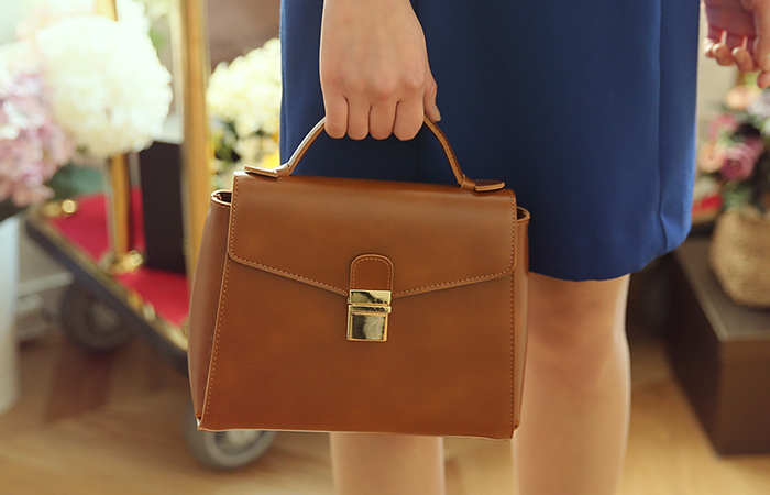 ビンスゴールドミニトートバッグ