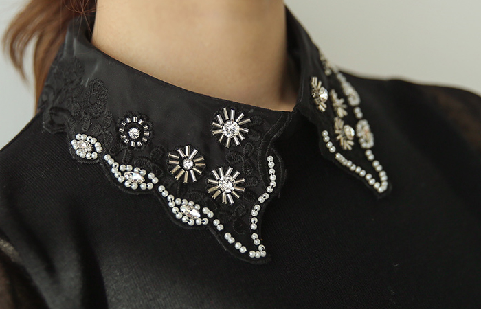 レイヤードキュービックビーズカラー