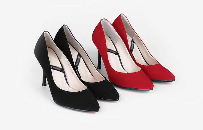 ラグジュアリーサテンVのヒール