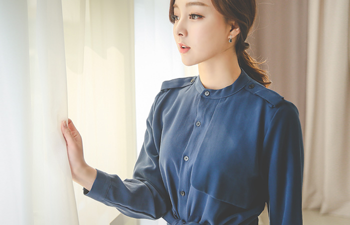 デイリーチャイナトレンチワンピース