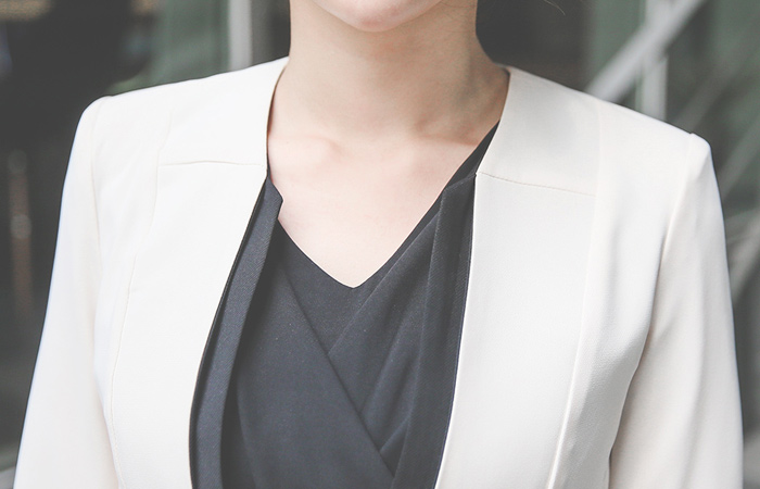 配色カラー無しショットジャケット