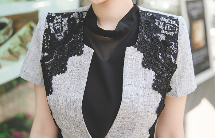 エレガンスレイススリムジャケット