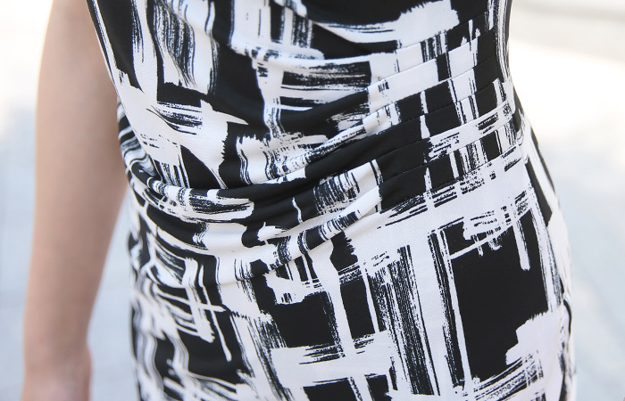 ブラシシャーリングラップスパンワンピース（summer）