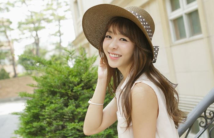 ヘレンドットリボンフロッピーハット