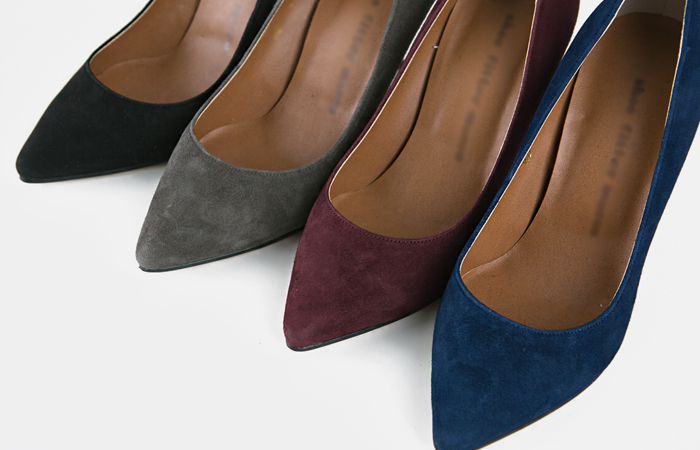 スリムスエードスティレット