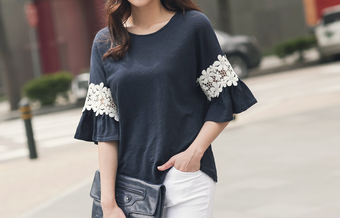 モーダルレイスティーシャツ