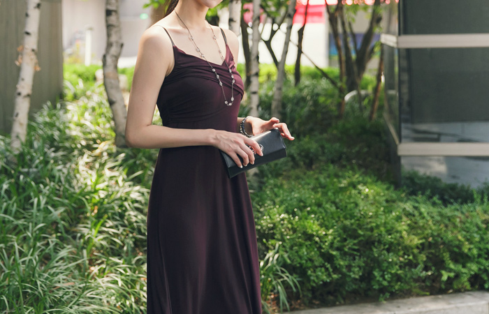 ミューズクロスロングワンピース