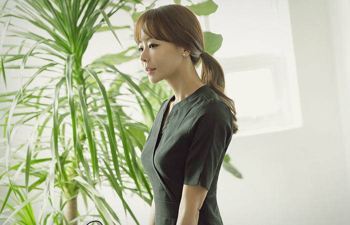 ルークVネックワンピース