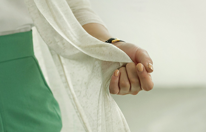 シケリネンロングカーディガン