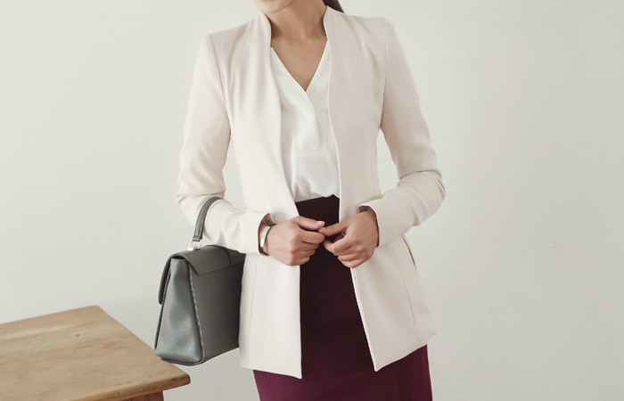 波ラインハーフジャケット