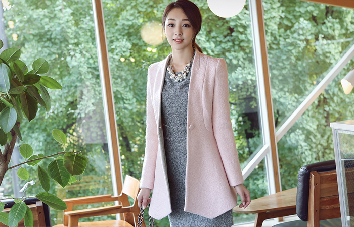 チェーンベルトAラインウールコート