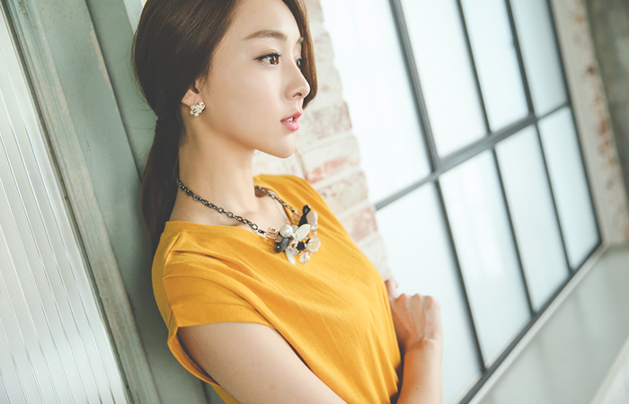 ソフトコットンストリングワンピース