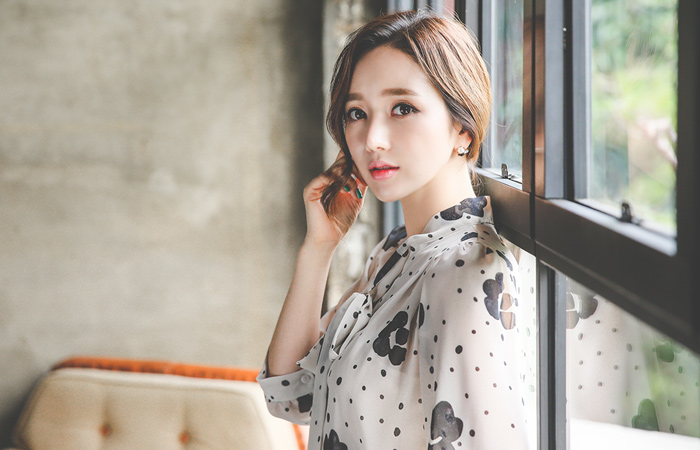 トットフラワーリボンブラウス