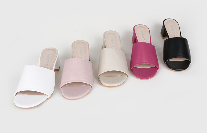 [モデル着用29次]モダンミュールスリッパ