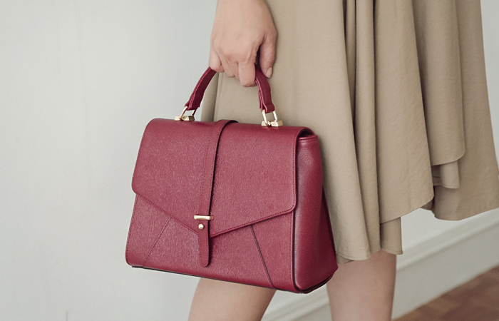 [モデル着用29次]レイミドルトートバッグ