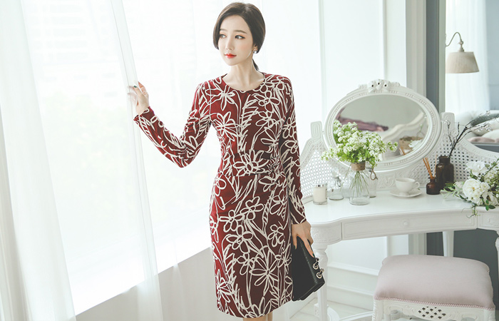 図面フラワースパンドレス