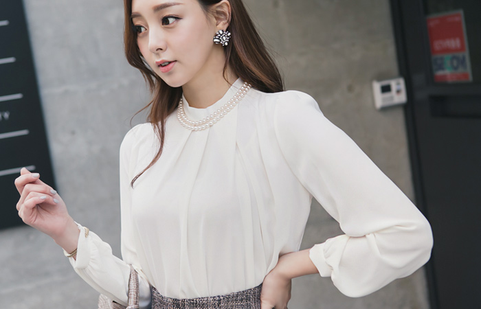 シーポンシャーリングブラウス