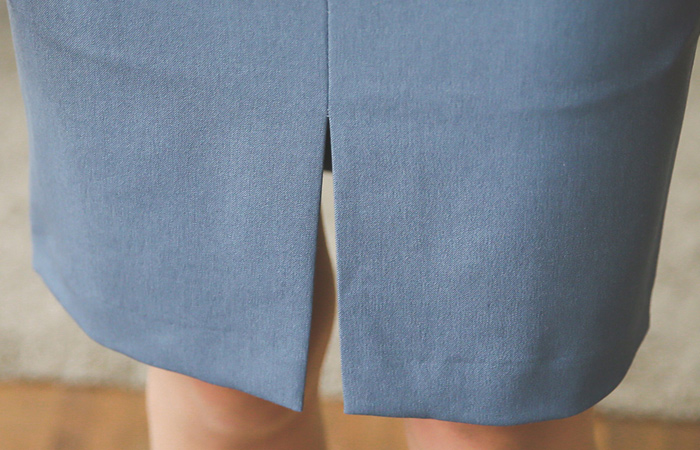 インディカラー前開きスカート