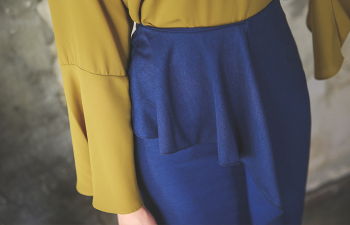 テンションラッフルスカート