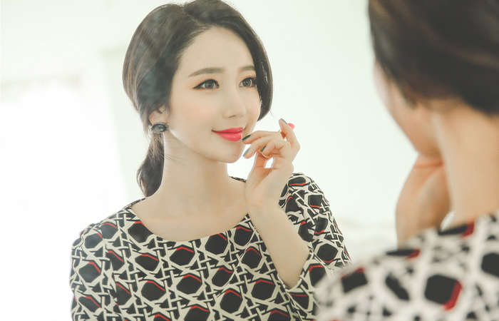 モニカサイドシャーリングドレス