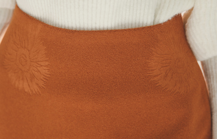 ダンデルリオン起毛スカート