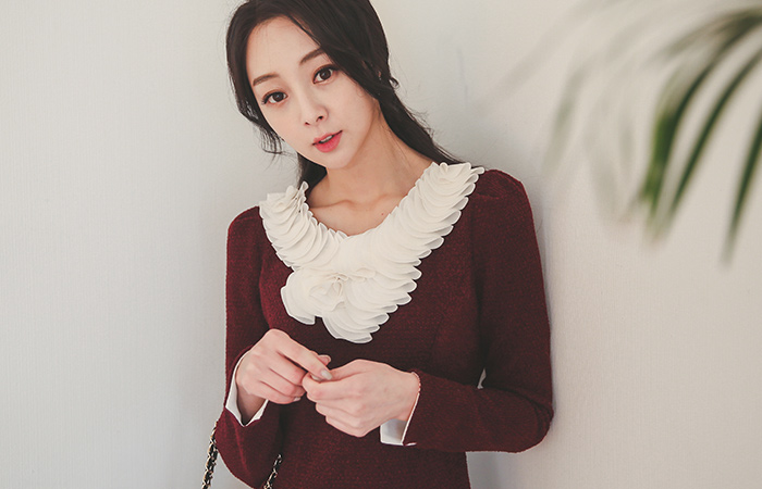 ペトルプリッツラッフルドレス