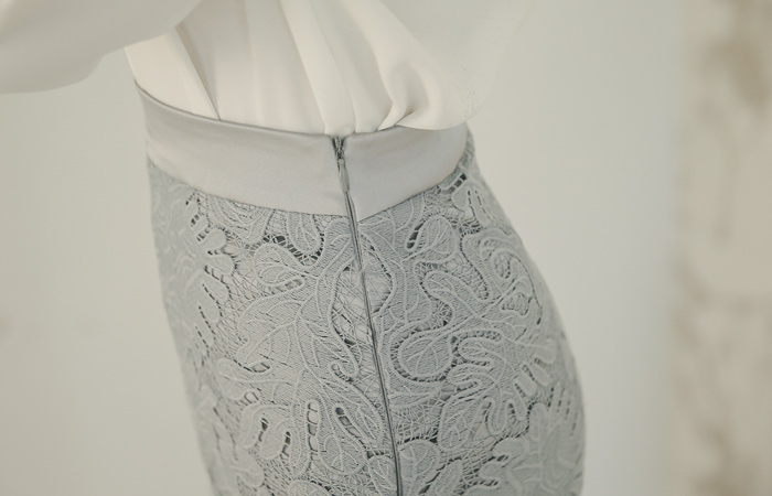 レイス＆サテンマーメイドスカート