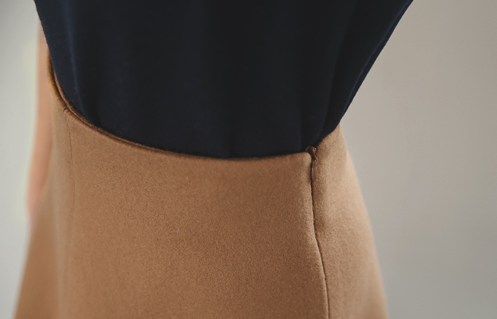 ハンドメイドウールフレアスカート