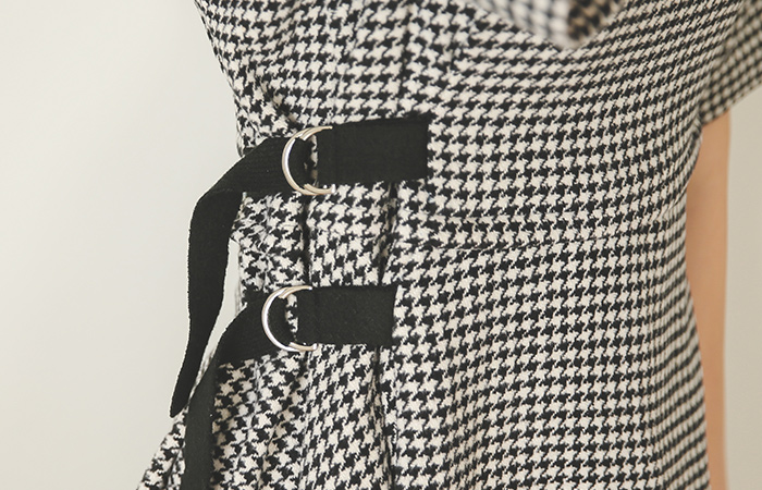 ハウンドチェックビジョウールドレス