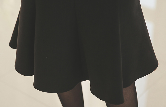 リッチマーメイドラッフル起毛スカート