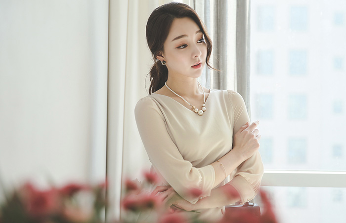 シーポンスリーブピンチドレス