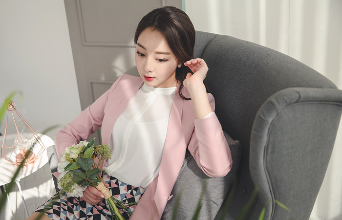 オリガミカラー無しショートジャケット