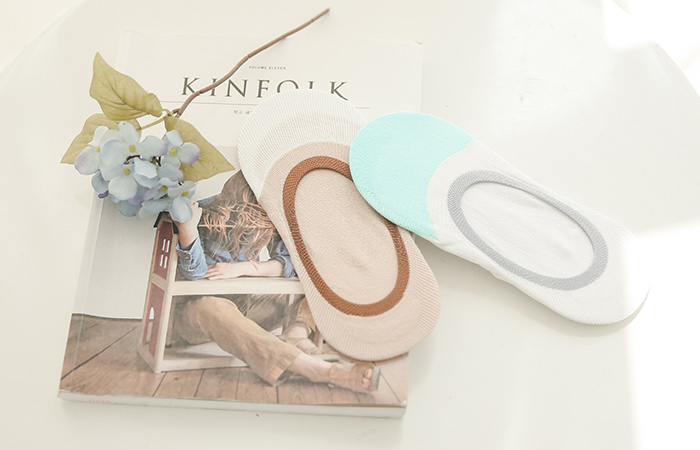 カラフルコットンシリコン上靴