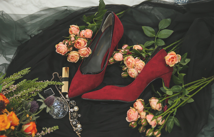 [モデル着用30次]エッジスエードスティレットヒール