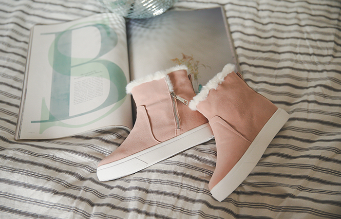 [モデル着用30次]ソフトパーハイトップスニーカー