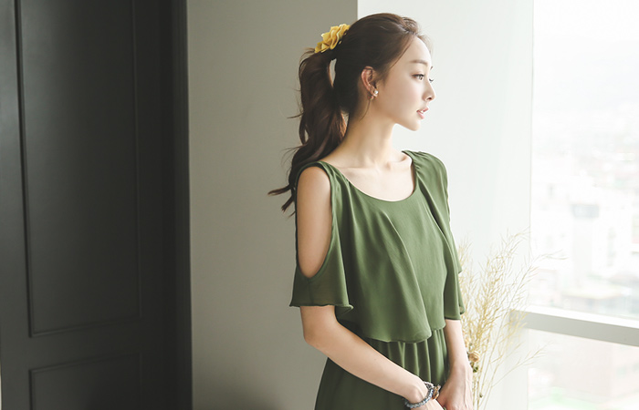 シーポンケープタワー小売ひらきロングワンピース