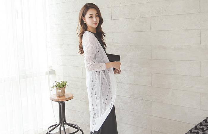 クーリングのSCSIロングカーディガン