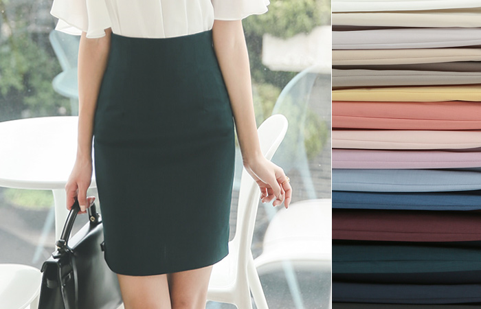 アデンハイウエスト5部スカート（summer）