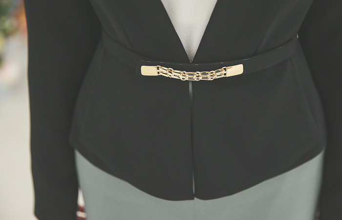 ミエルページプラムベルトジャケットⅡ（fall）