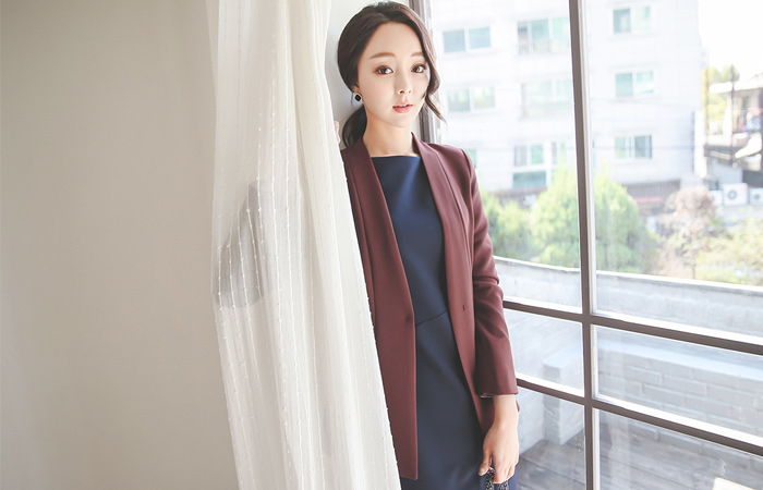 リップポケット袖配色カラー無しジャケット