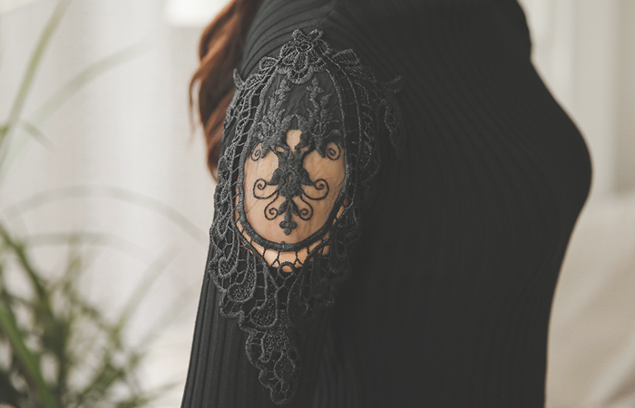 シーツルーレイスポロニットティー