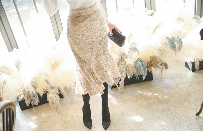 ブティックレイスマーメイドスカート