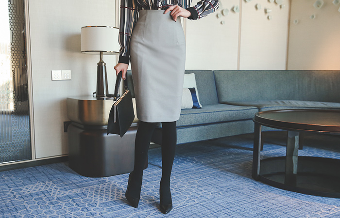 アデンハイウエストスカート（winter）