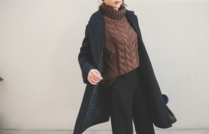 シングルテーラーオーバーフィットロングコート