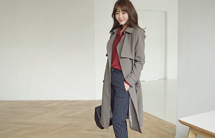 ニューヨーカーロングトレンチコート