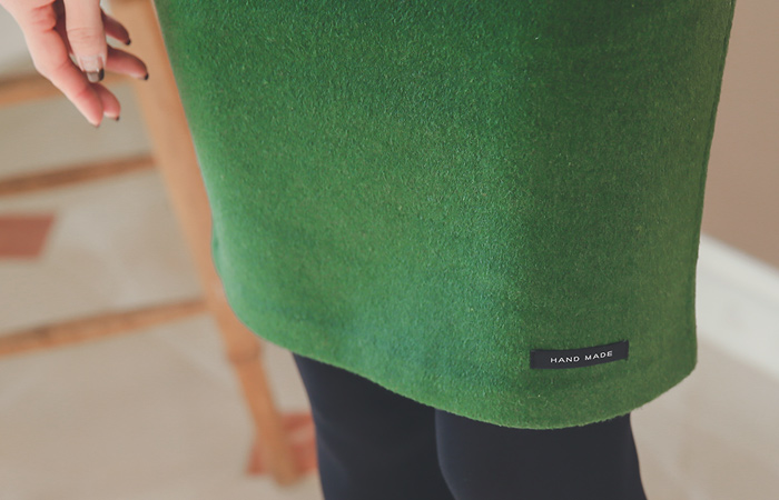 デイリーソフトウールウールスカート