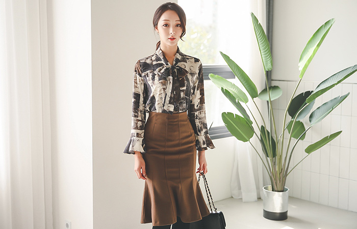 ピンタック切開とアースマーメイドスカート