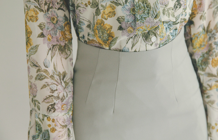 パステルスパンHラインスカート