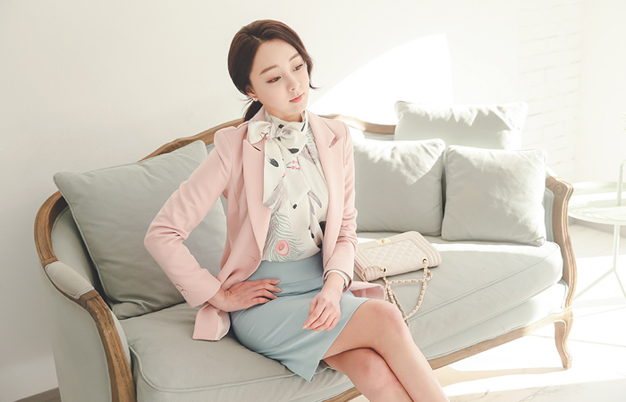 ポールデッドフェプラムスリムジャケット（spring）